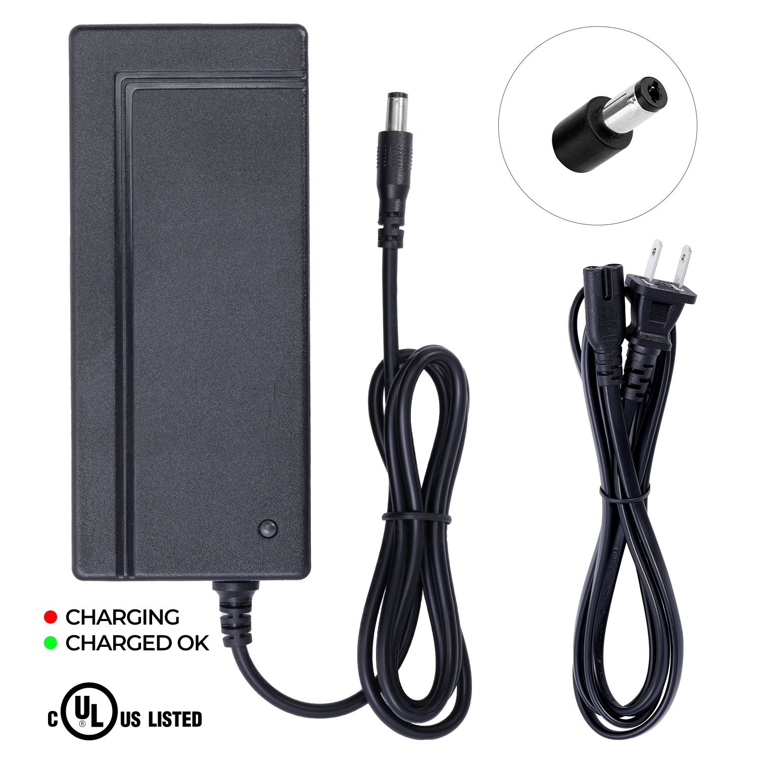 UL Listed Charger for Jetson Rhythm Electric Scooter For 36V Battery Models Only