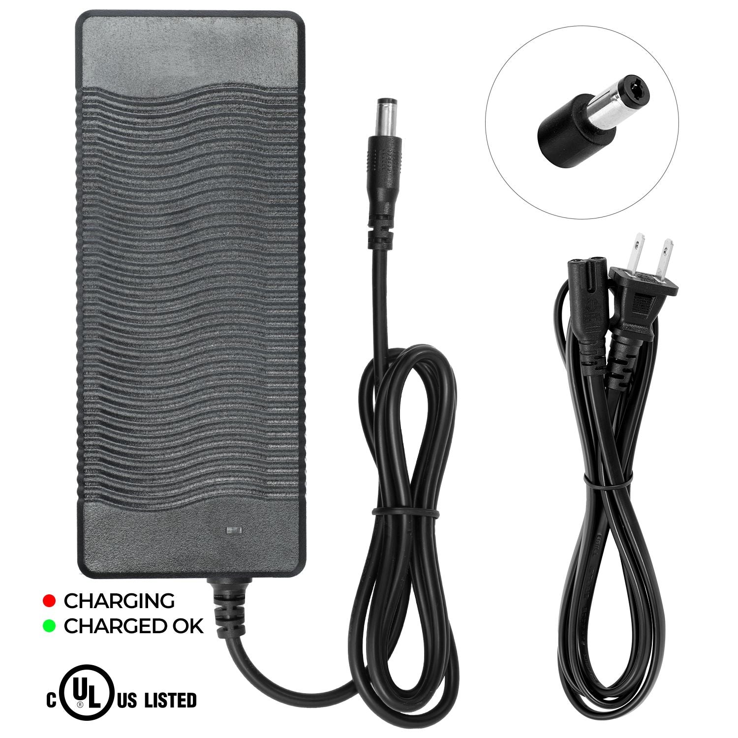 UL Listed Charger for Heybike (Please select the charger depending on your Bike Model)