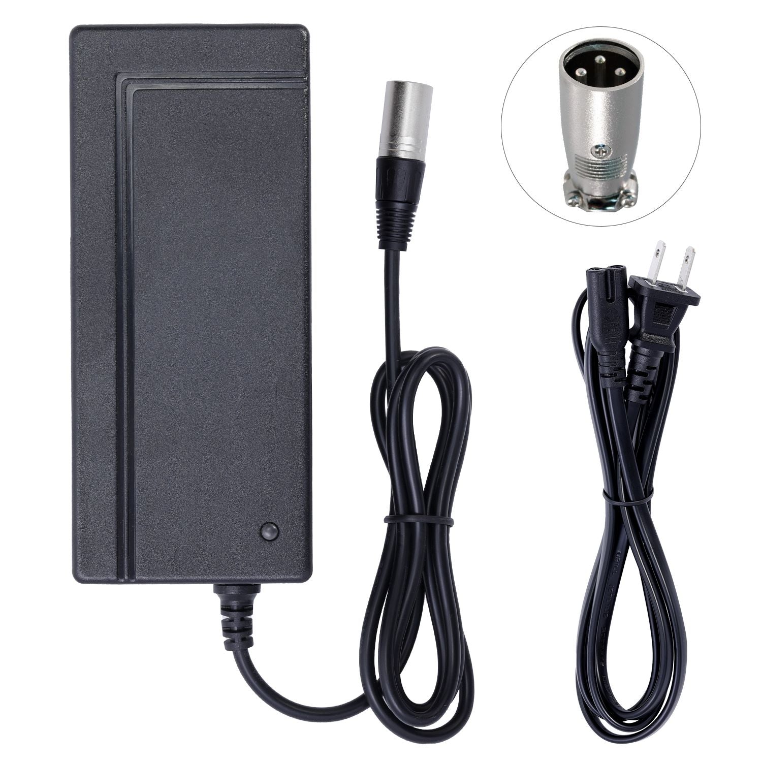 24V 2A UL Certified Charger for FreeRider Mini Ranger Plus Mobility Scooter