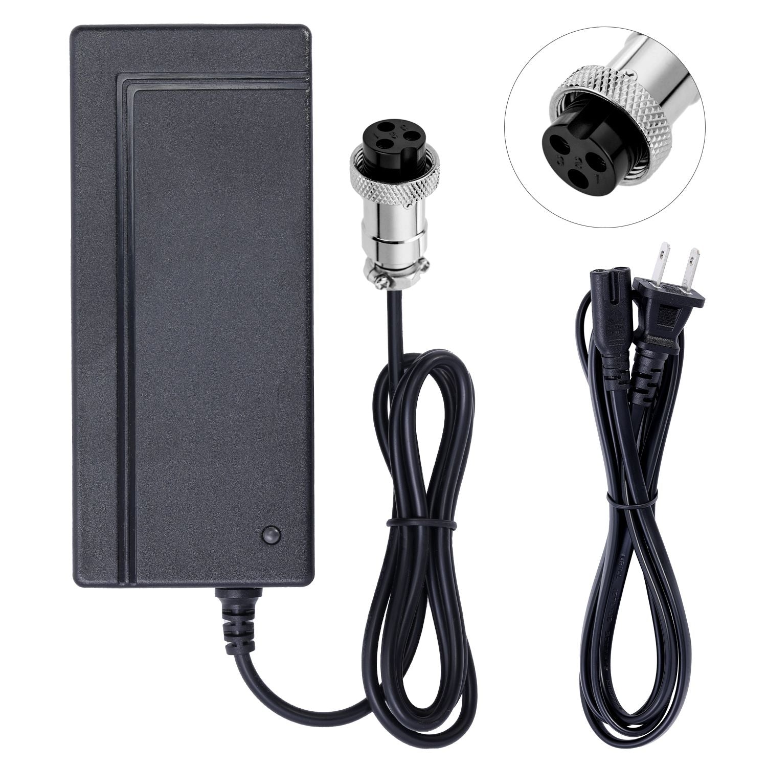 Charger for the eWheels EW-18 Stand-N-Ride Scooter.