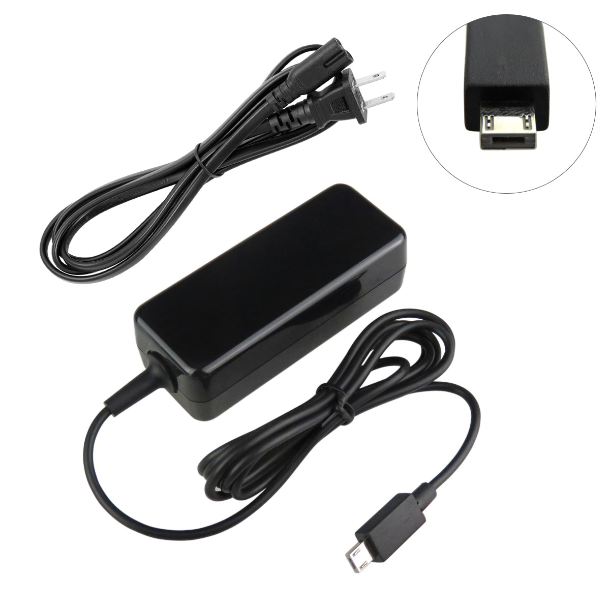 Charger for ASUS C201P Chromebook.