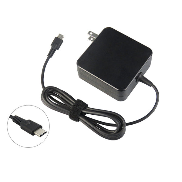 Adaptateur USB c.a. de type C 45 W; Cordon d'alimentation pour Chromebook  CX1 CX1400 CX1500 C204 C204M d'Asus