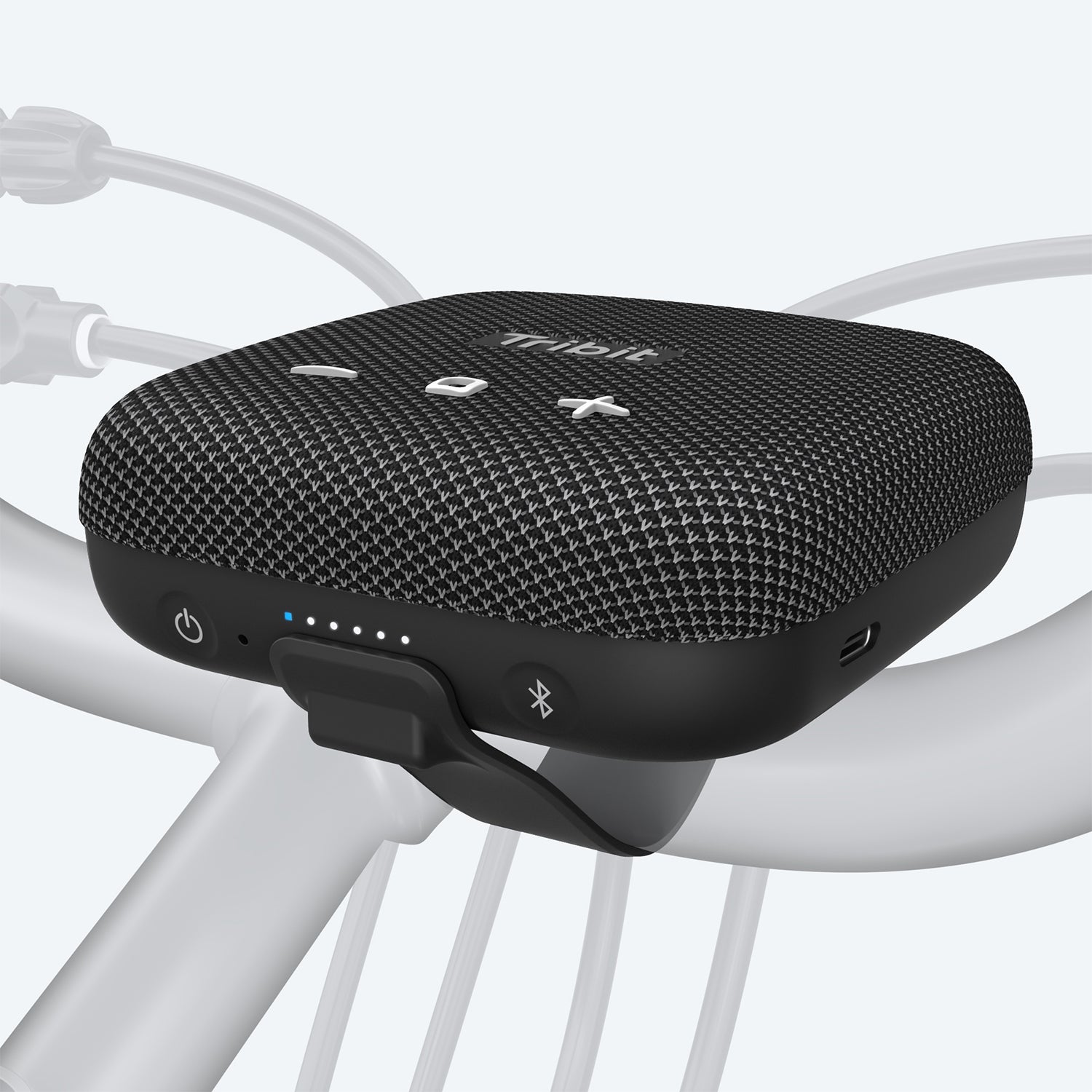 Tribit Portable Bluetooth Speaker Bike Mount for Cycling, Hiking, Mountain, Travel,Sport Speaker, IP67 Waterproof