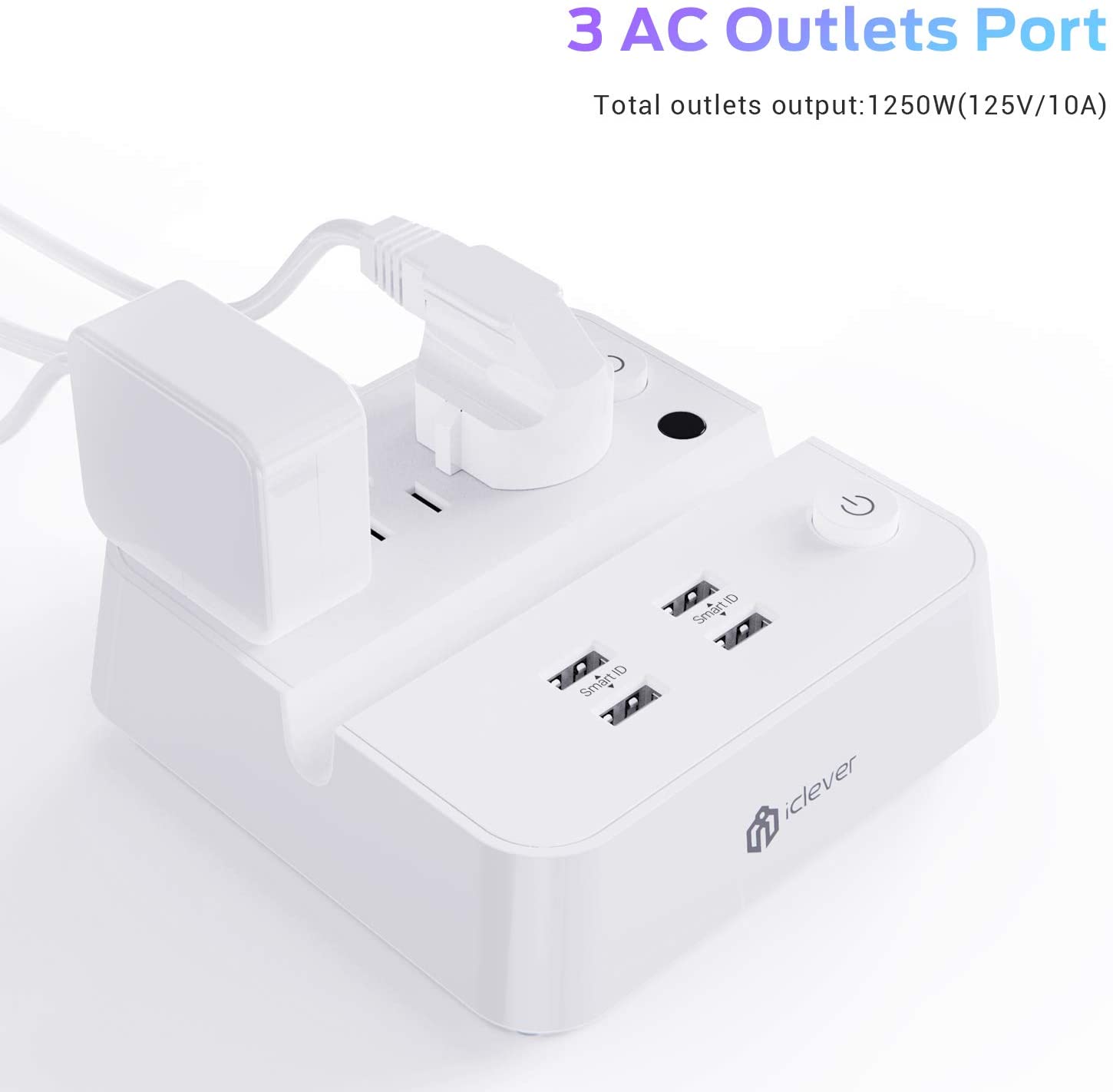  Intocircuit 5V 2A Portable Universal Travel AC Wall