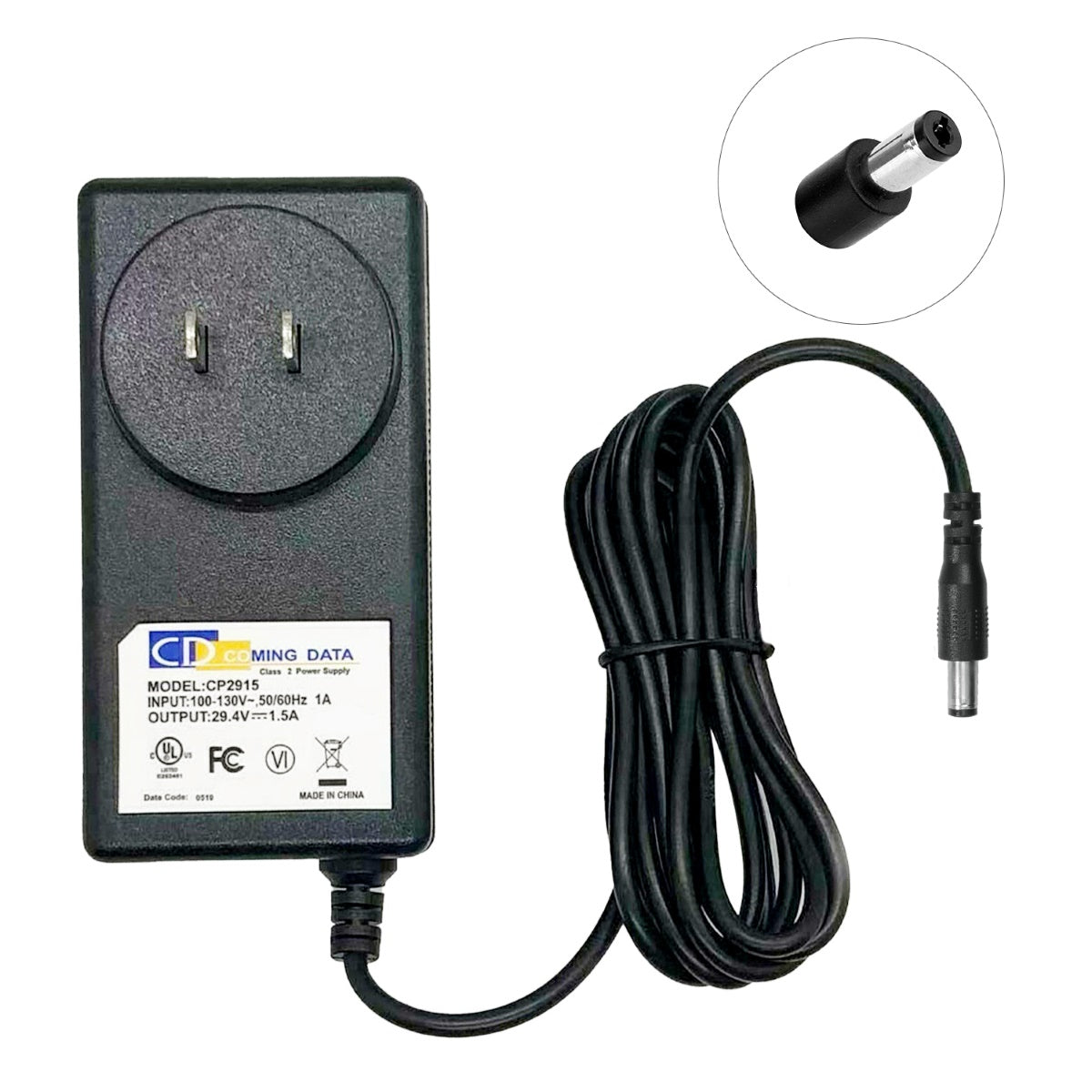 Charger for Pulse Street Cruiser E-Motorcycle